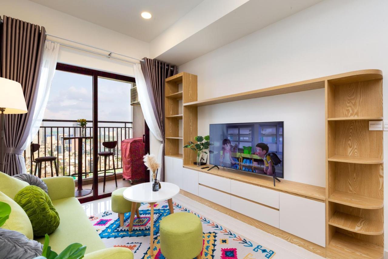 Yu Stay Green Premium Luxury 2Bedrooms Condotel In D1 Near Bui Vien Street ホーチミン市 エクステリア 写真